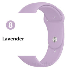 Apple Watch band 38mm 42mm iWatch 4 band 44mm 40mm Sport Silicone belt Bracelet