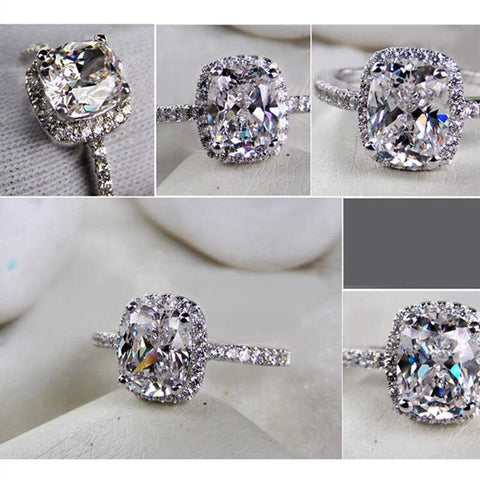 Engagement Ring Bijoux Femme CC595