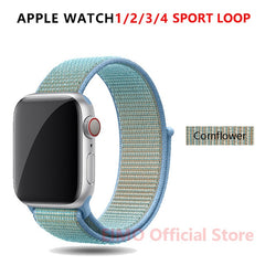 EIMO Strap For Apple Watch band 44 mm 40mm iwatch band 42mm 38mm Sport Loop