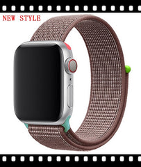 Apple Watch band apple watch 4 5 3 band 44mm/40mm Sport loop iwatch band 5 42mm 38mm correa pulseira nylon watchband
