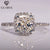 Sterling Silver Rings For Women Bridal Wedding Anelli Trendy