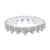 Lady ring 925 Sterling silver Oval Engagement wedding band Rings for women
